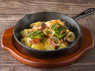 イカと北あかりの明太マヨ